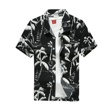 Load image into Gallery viewer, 2020 Fashion Mens Short Sleeve Hawaiian Shirt Fast drying Plus Size Asian Size M-5XL Summer Casual Floral Beach Shirts For Men